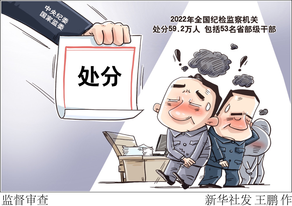 (图表·漫画)〔时政〕监督审查_腾讯新闻
