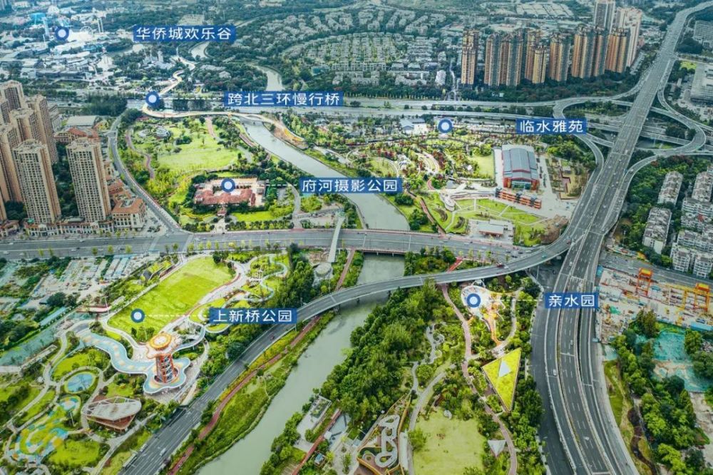 主城区最大城市公园群来了春节又有新耍处