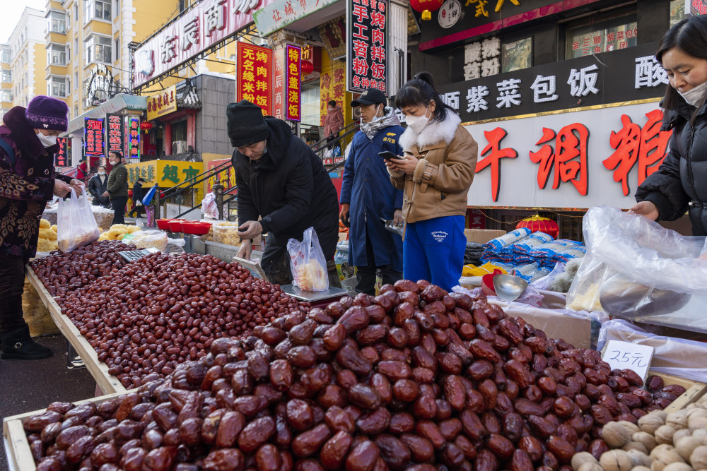 新春走基层图文互动烟火气回归百年口岸绥芬河又热闹起来了