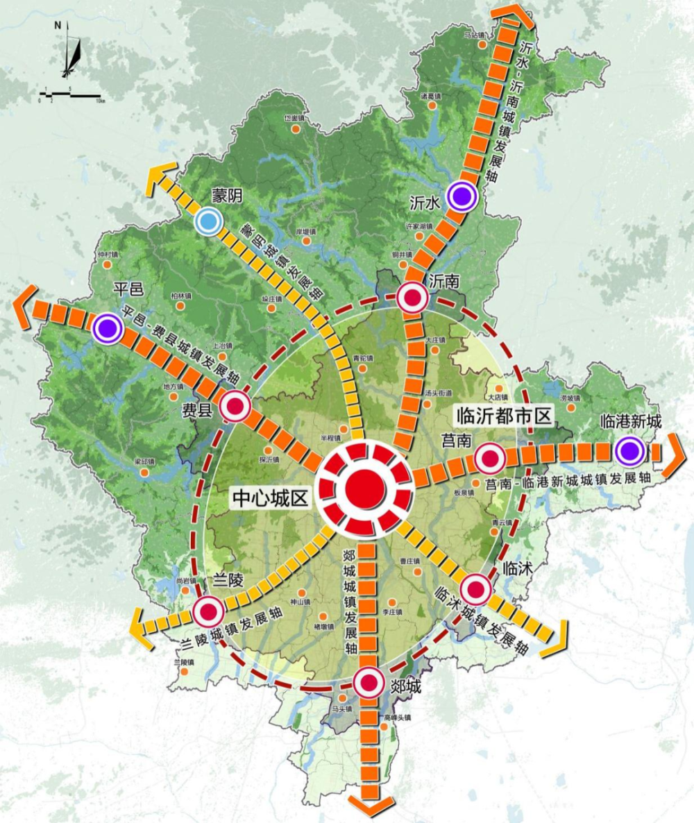 沂南县城最新规划图图片