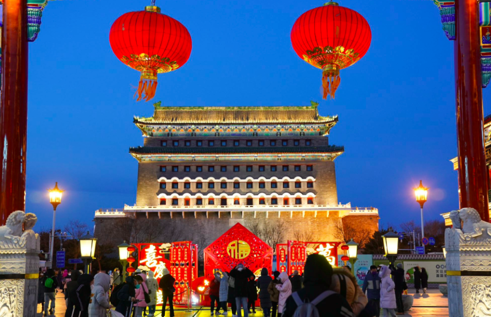 浓浓年味儿，氛围感拉满！北京春节夜景抢先看_腾讯新闻