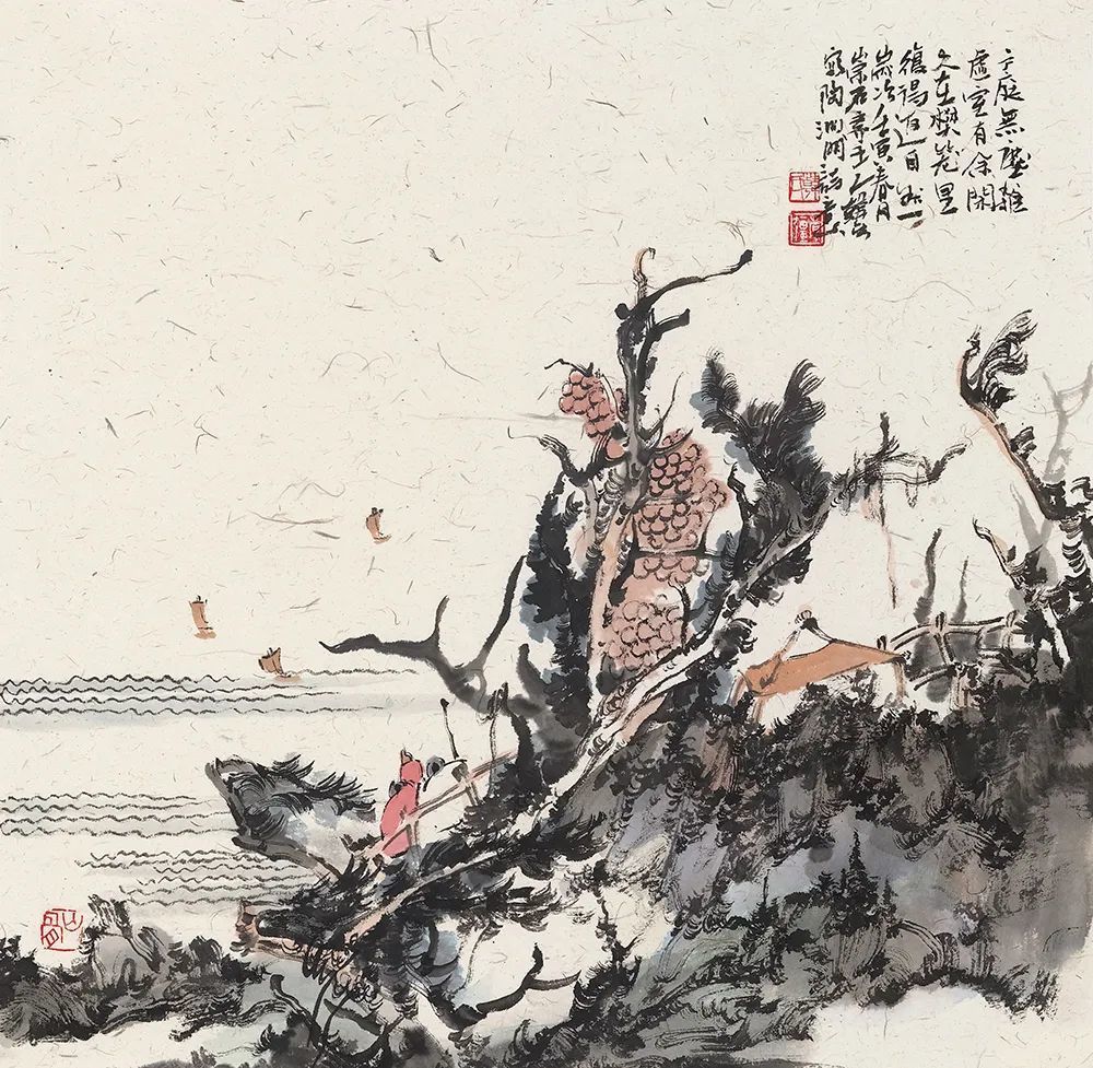 画家韩强(画家韩强国展创作视频),画家韩强(画家韩强国展创作视频),画家韩强,第2张