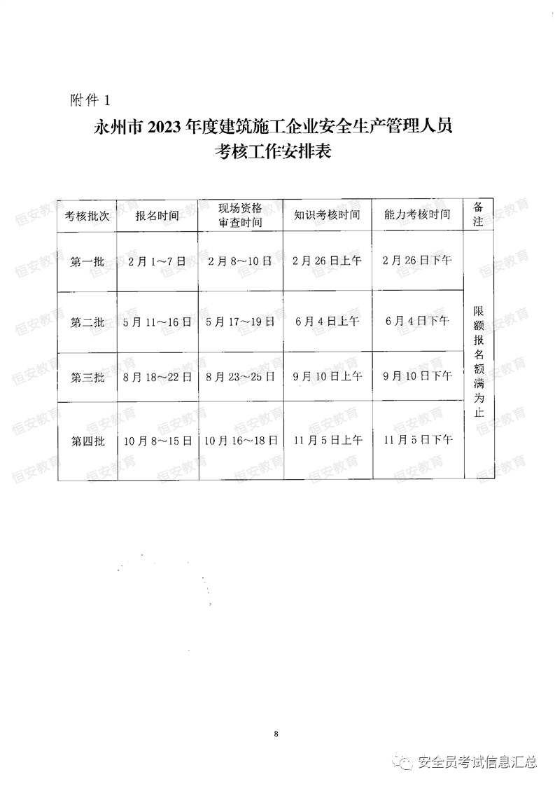 知識考核和安全生產管理能力考核成績滿分均為100分,知識考核60分合格