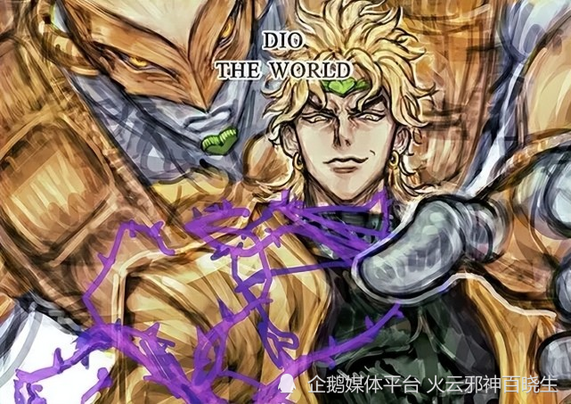《jojo的奇妙冒险》迪奥:忠实于恶之初心的天生大反派!