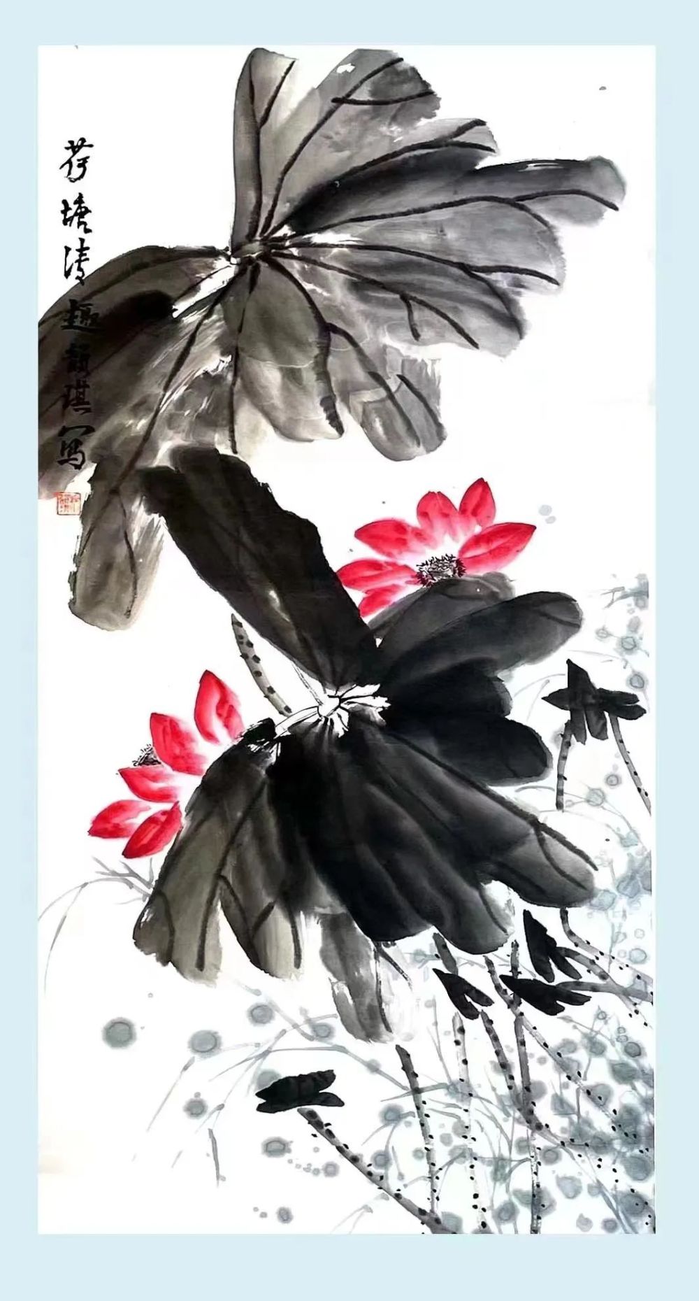 起笔绘清风墨香扬正气这群社区书画家们妙笔生花绘廉韵