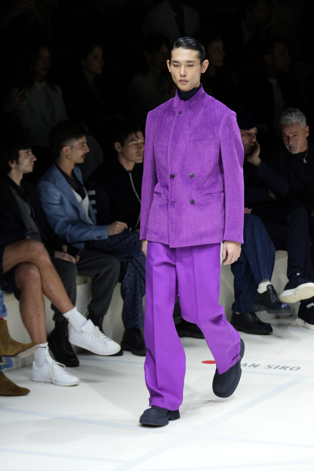 米兰男装周安普里奥阿玛尼品牌时装秀4