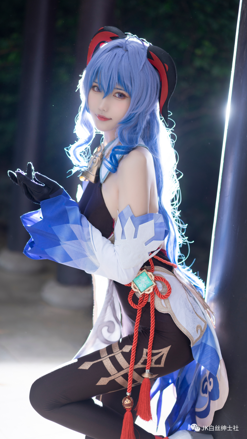 cos:原神甘雨cos正片@花兮,"循循守月"_腾讯新闻