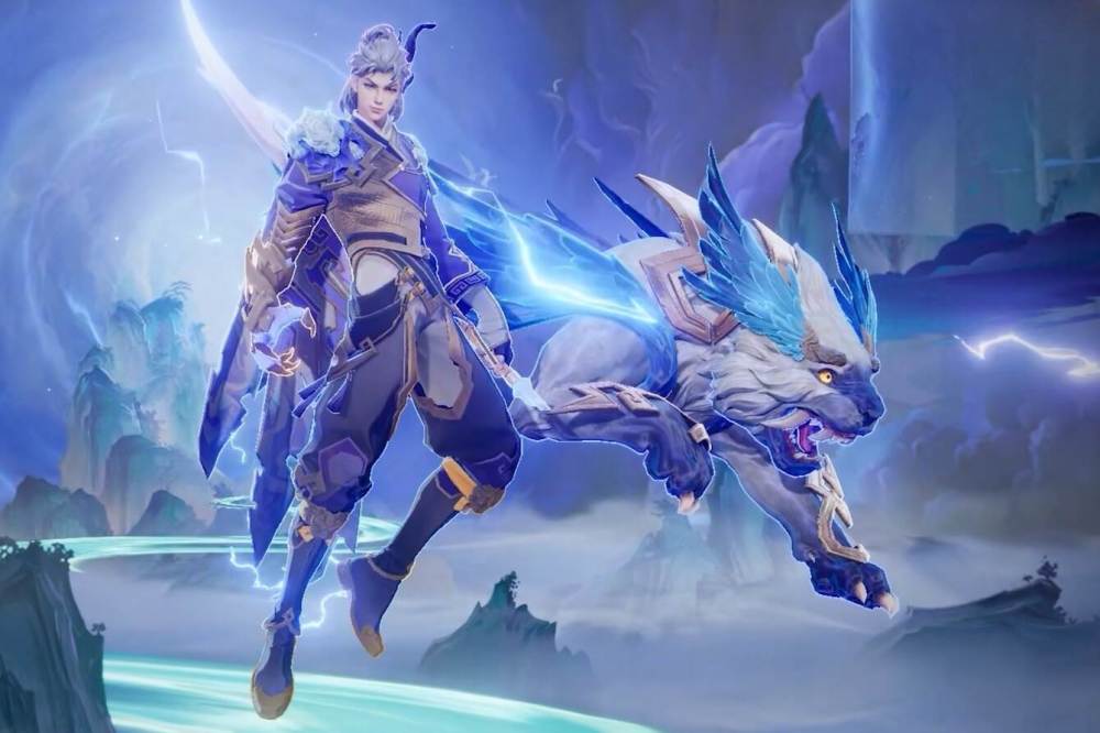 曜新皮肤真的帅这特效堪比荣耀典藏雷鸣闪电特效大招帅爆了