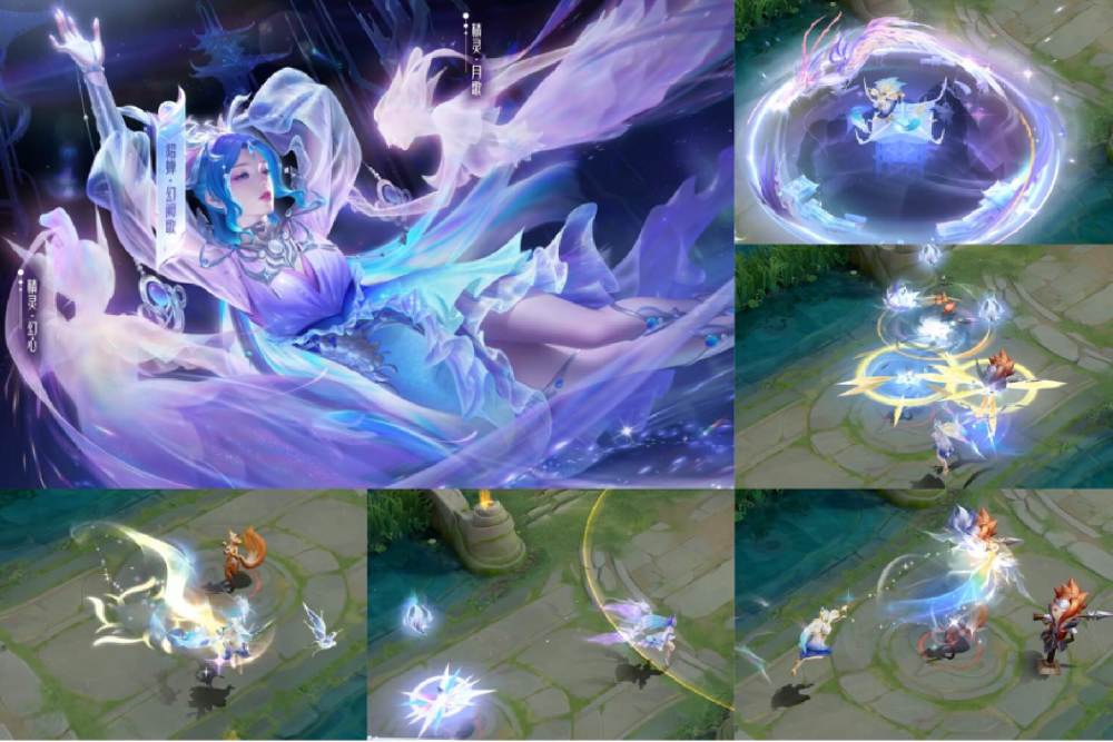 貂蝉荣耀典藏公布双形态特效360度全景两大精灵宠物伴随