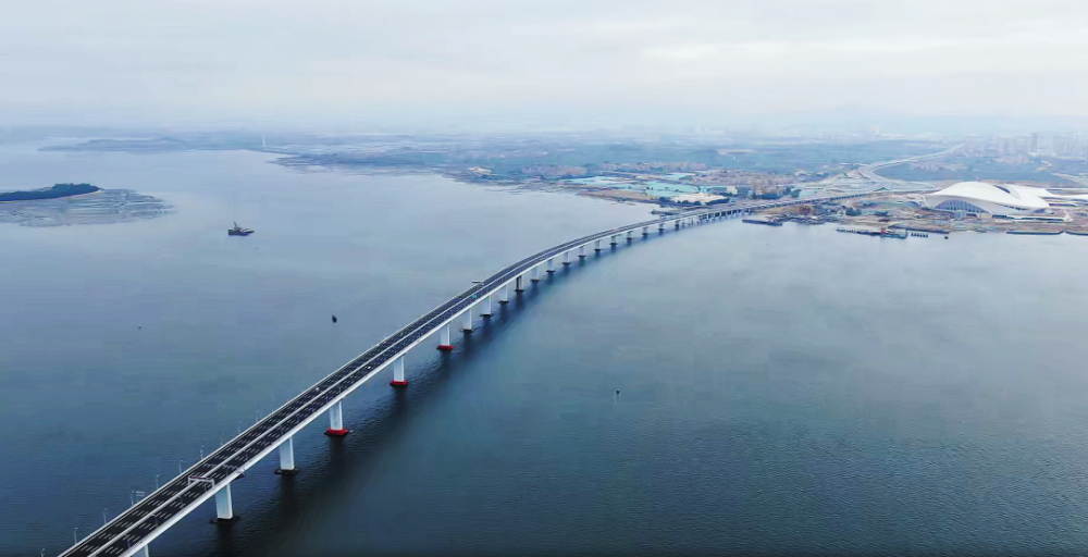 預製裝配化跨海大橋廈門翔安大橋主橋建成通車