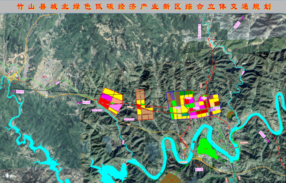 竹山县城北新区图片