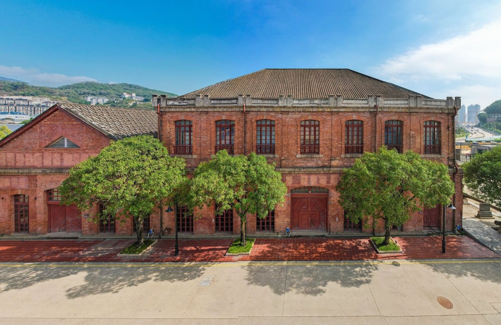 全国重点文物保护单位绘事院和轮机厂(福建船政文化管委会供图)这里有