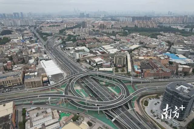 通车了南大干线西段部分路段今日开通