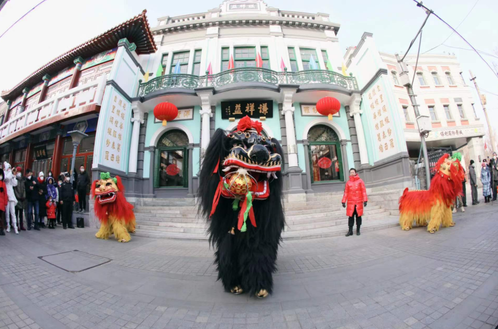 非遗进老店年味满满北京八大祥之一谦祥益重装亮相