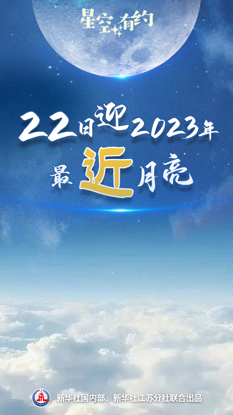 星空有約2023年的最近月亮要來了可惜無緣得見