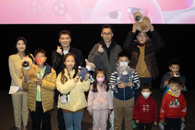 月18日在广州举行,影片导演邵和麒,制作总监兼熊二配音演员张秉君亮相