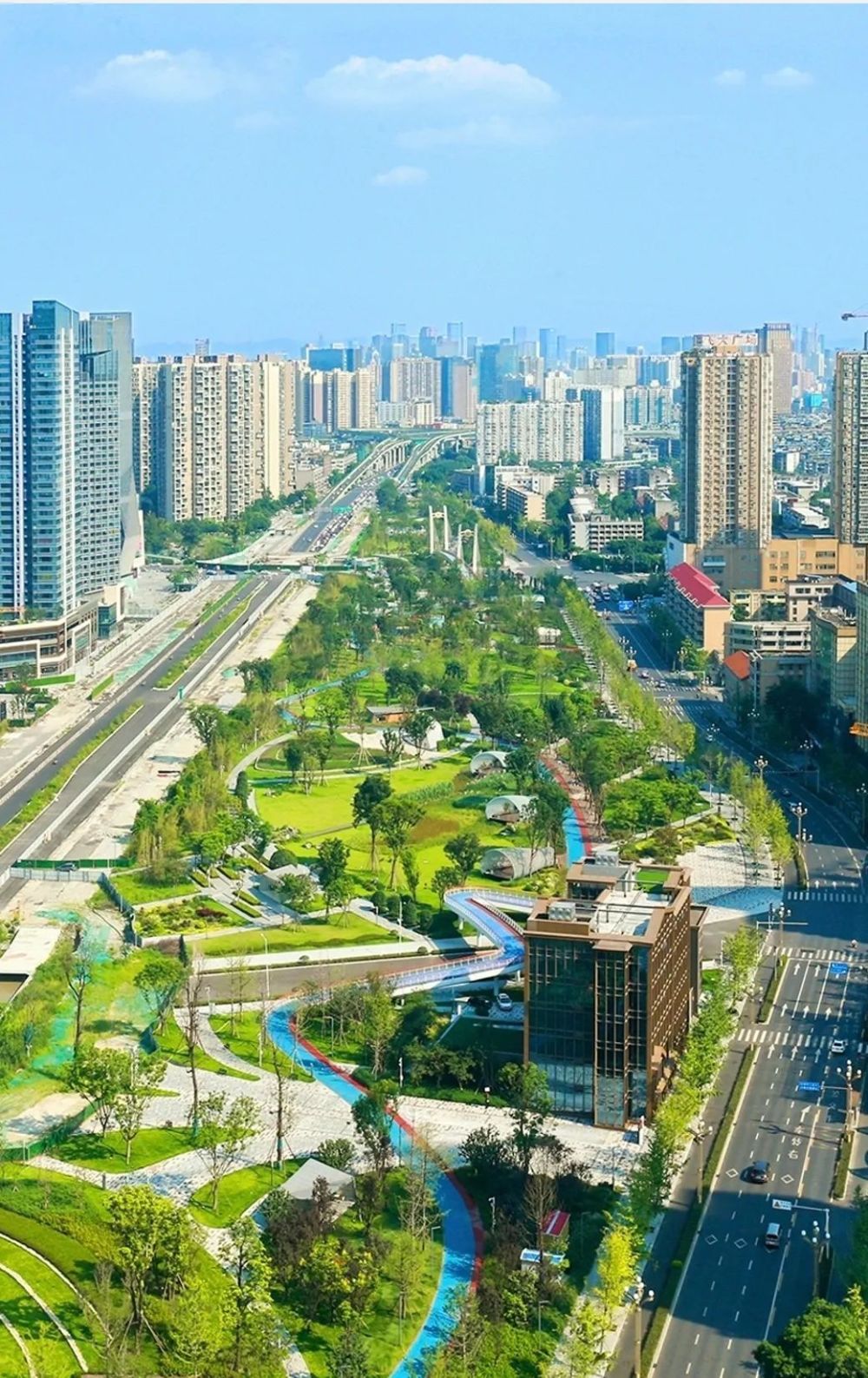 新金牛公园美景金牛区新金牛公园上榜共20个公园获选评选结果出炉成都