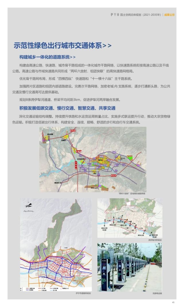 伊宁市国土空间总体规划(2021-2035年)成果公示