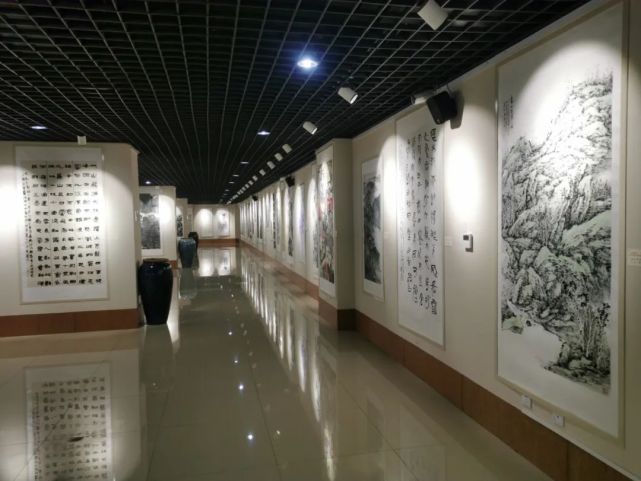 展讯第九届安徽省书画院创作展览联盟作品展