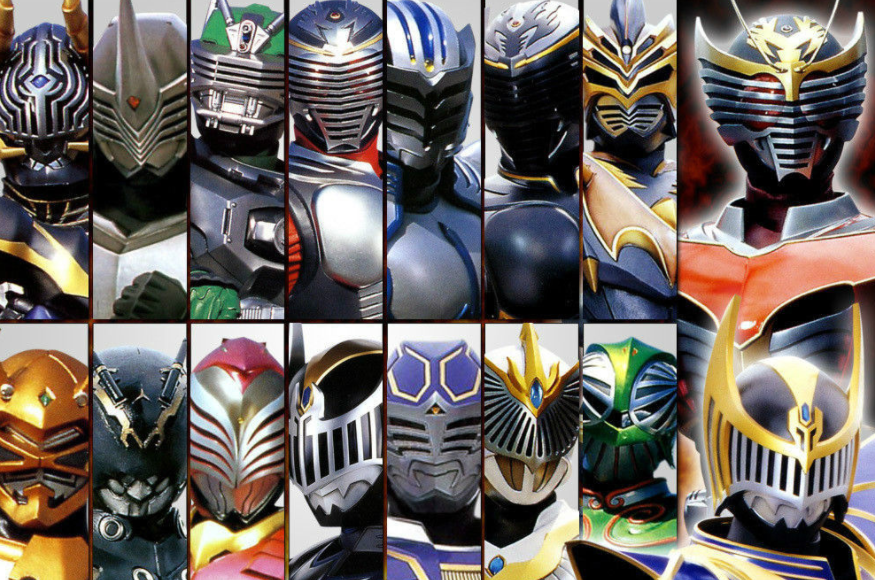 假面骑士龙骑20周年纪念活动嘉宾合影 除了铁兵外 原演员全部回归