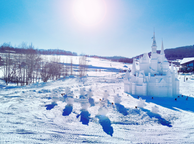 長白山魯能勝地打造冰雪童話世界!_騰訊新聞