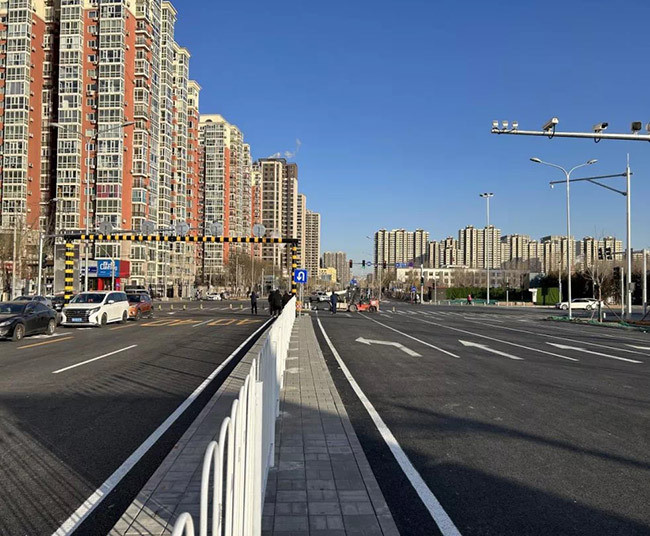 地下穿越北京丰台站四合庄西路全线通车