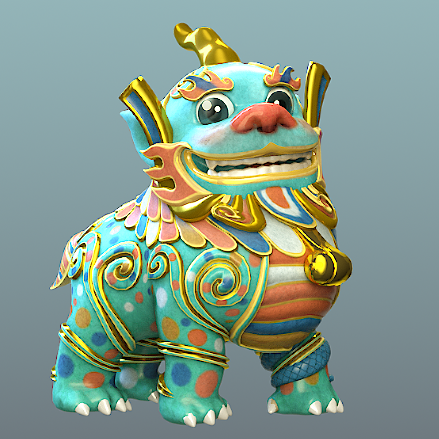 新春贺岁丨故宫神兽小甪端即将登陆总台春晚_腾讯新闻