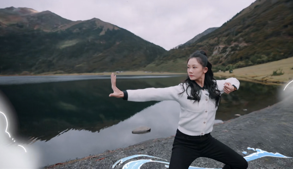 《妻旅6》苗苗不断压腿练舞原来是为郑恺领队时跳这段古典舞