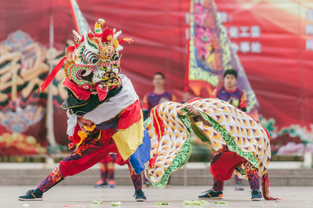 小金口麒麟舞图片