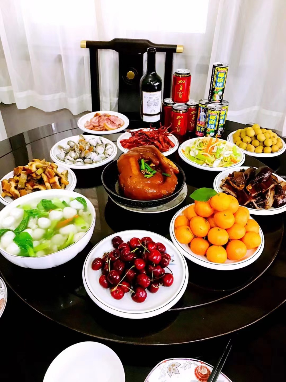 刚刚温州一大波年夜饭出炉太豪华了