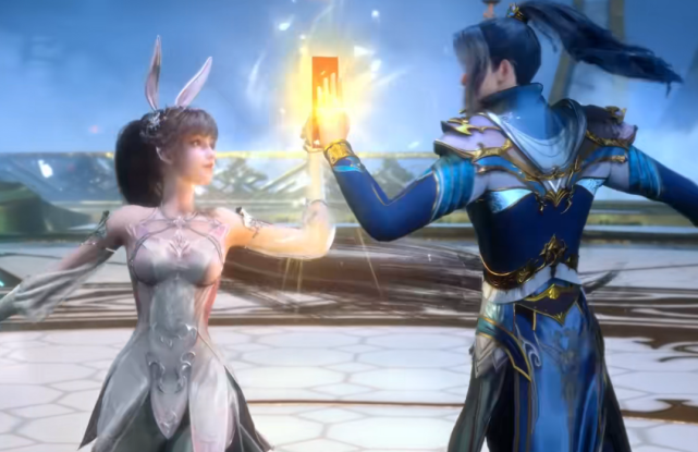 斗罗大陆:玄机贺岁动画公开,小舞化身绝美花仙子,"半透明"纱裙太显