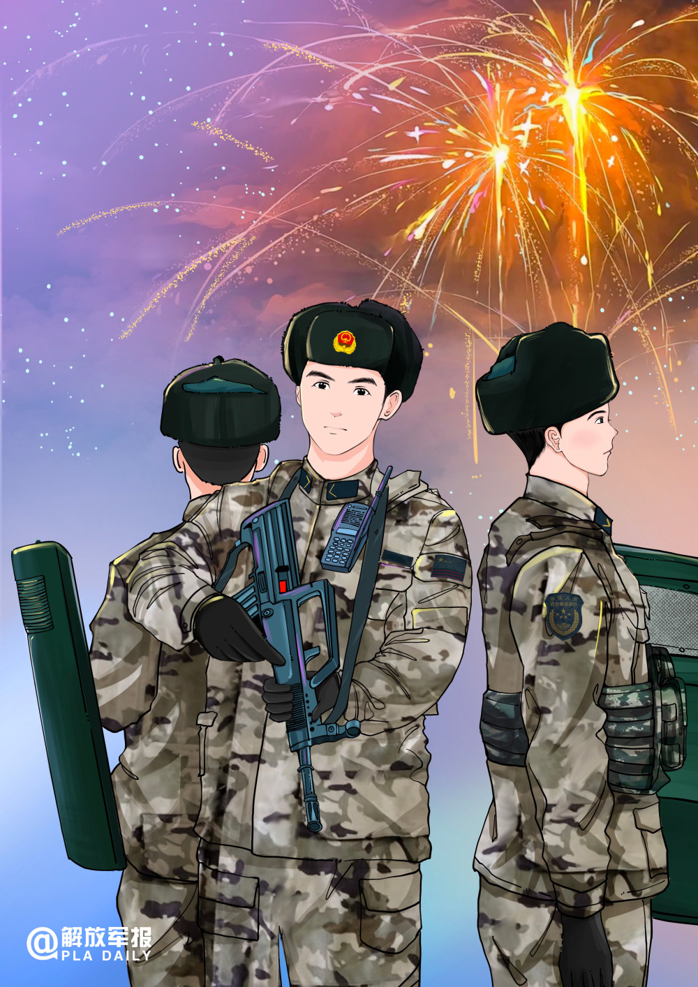 (解放军报微博·中国军号出品)