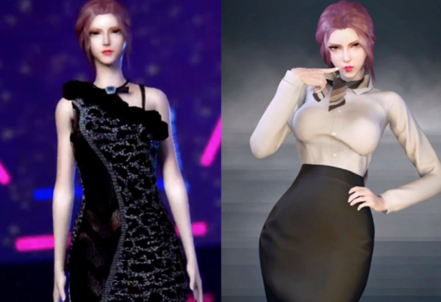 斗罗大陆:比比东换"另类"丝袜秀美腿,吊带黑丝无比妖娆,裙子走光秀