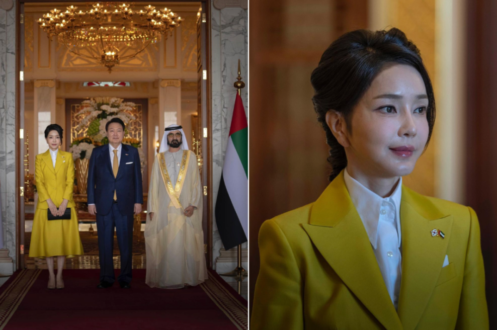 韩国总统夫人抢老公风头又被喷!