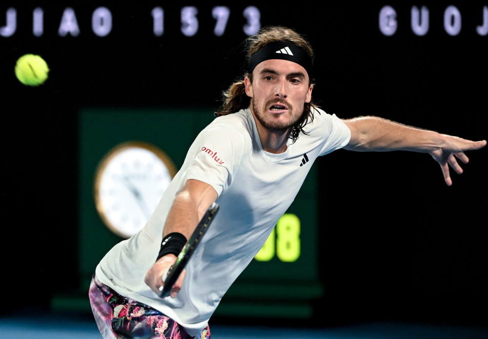 (体育)网球——澳网:西西帕斯晋级半决赛_腾讯新闻