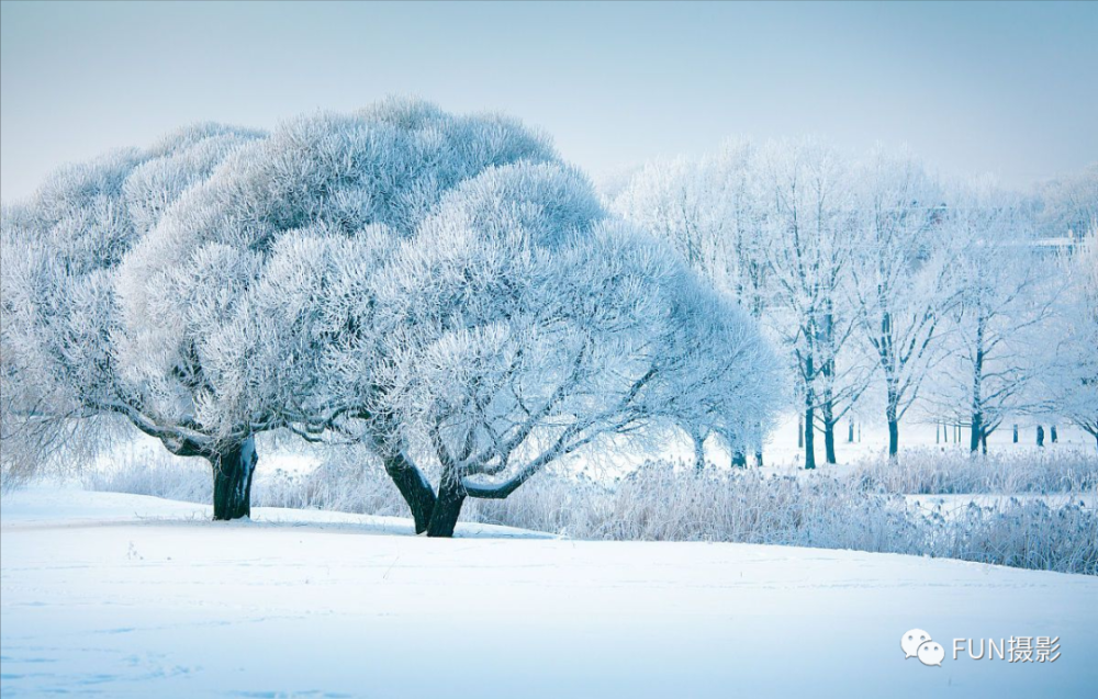 雪景拍照参数图片