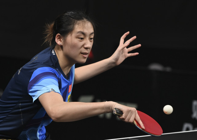 (体育)乒乓球——wtt多哈支线赛:陈熠晋级