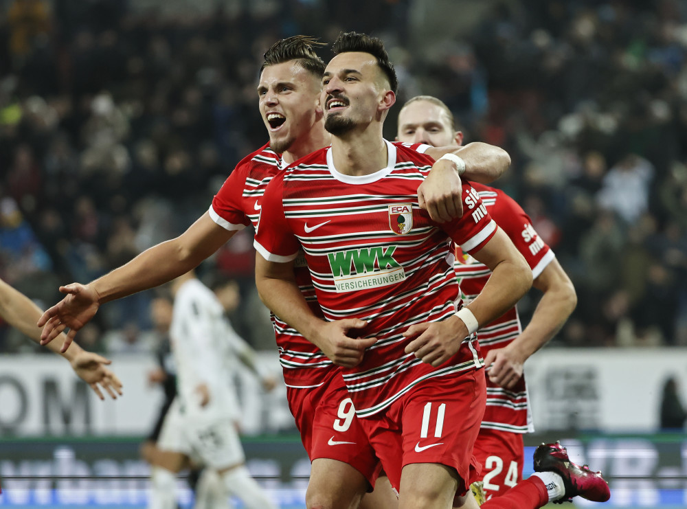 体育足球德甲奥格斯堡胜门兴