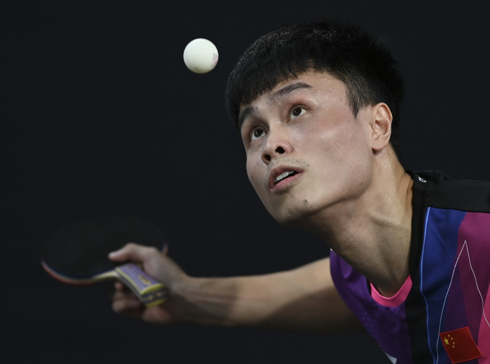 体育乒乓球wtt多哈支线赛周恺晋级男单四强