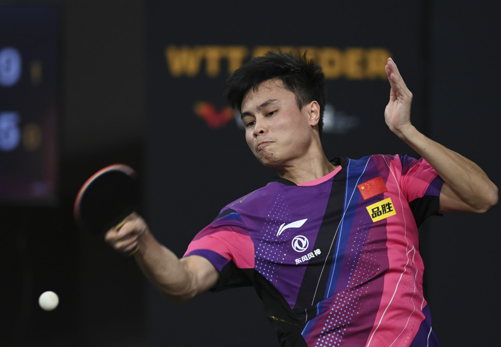 体育乒乓球wtt多哈支线赛周恺晋级男单四强