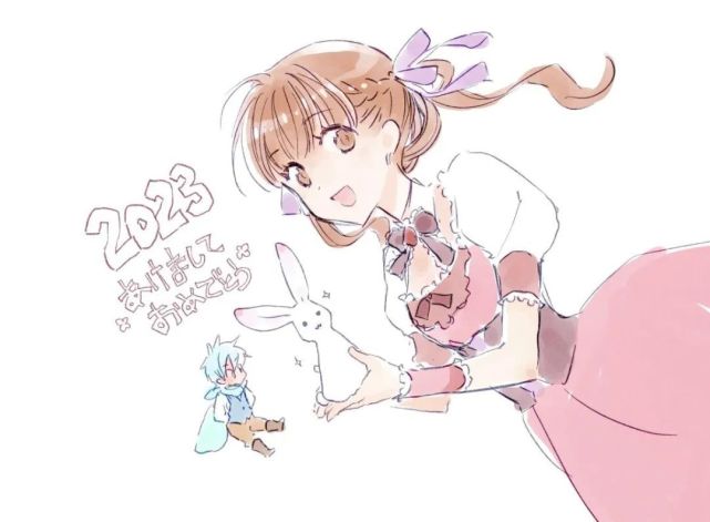 45张动漫新年贺图汇总，含昨天红包封面原图！