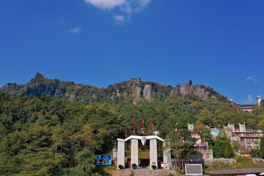 四川绵阳罗浮山,春节旅游好去处,风景优美健康养生的地方-腾讯新闻