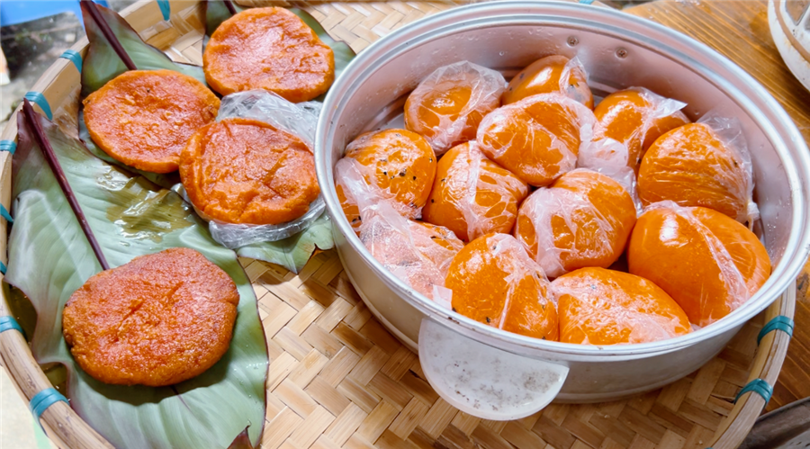 防城区√木鳖果糍粑 乡愁年味浓_腾讯新闻