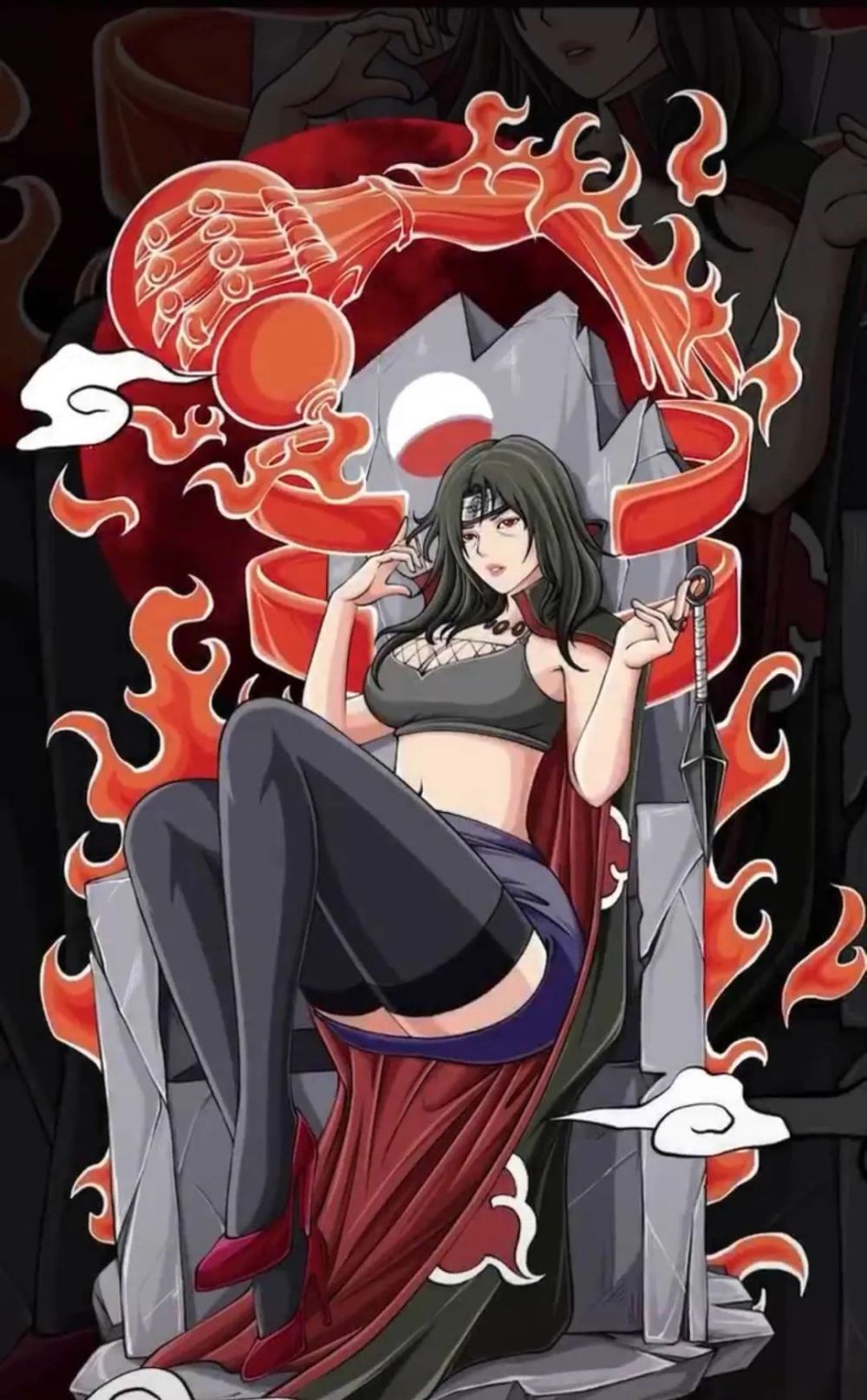 火影忍者性感美女手机壁纸24张_腾讯新闻