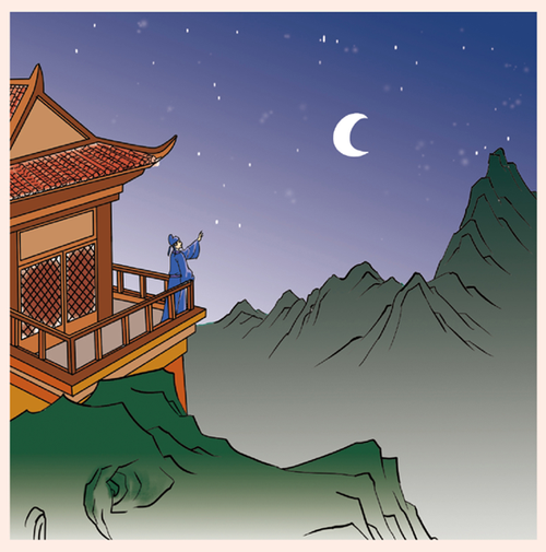 文史英华襁褓能诗的神话夜宿山寺诗歌背景马睿
