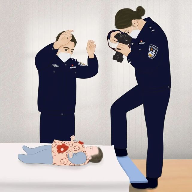 【节日我在岗】一组手绘漫画,走进节日期间坚守岗位的民辅警_腾讯新闻