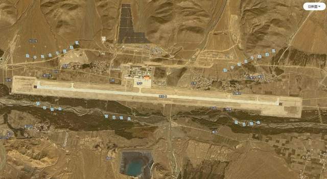 图注:西藏山南市隆子县的军民两用机场除了这些基础设施的建设,解放军