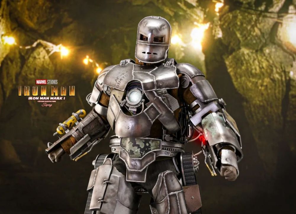 hottoys合金钢铁侠mk1出货了