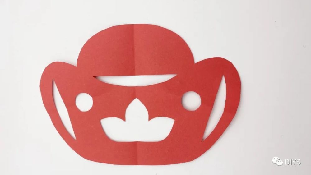 "新年手工diy"元宝图案的剪纸方法!_腾讯新闻