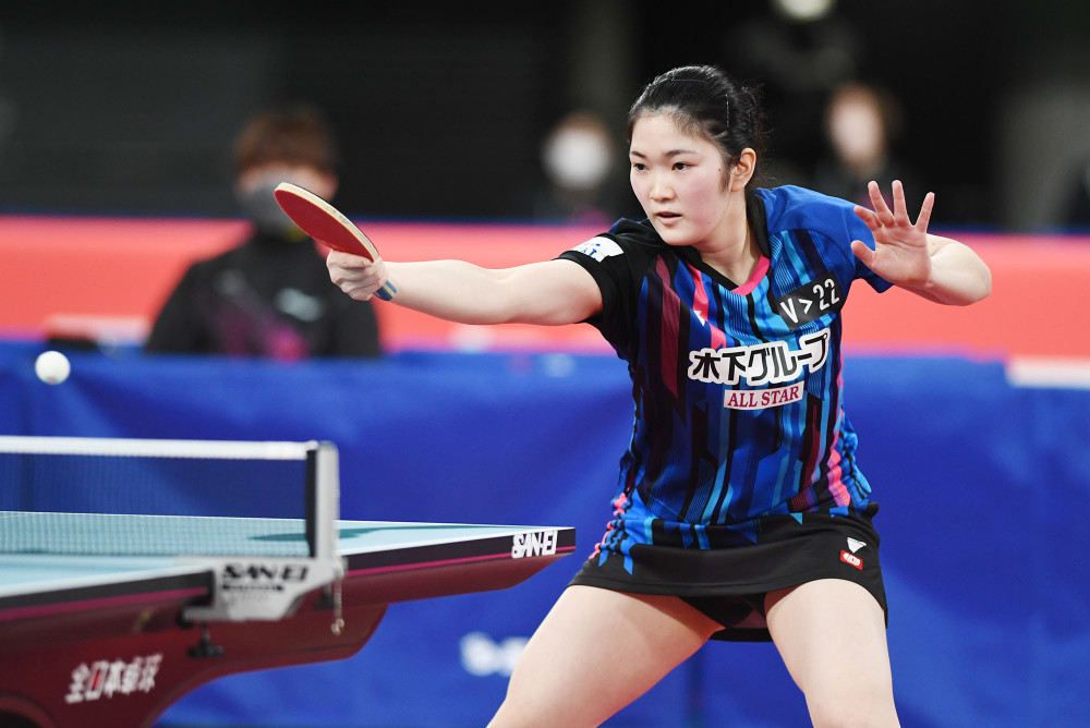 全日锦早田希娜0-2逆转夺冠成赛事唯一,张本智和气势全无3冠梦碎_腾讯